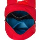 Детский рюкзак красного цвета с принтом XYZ