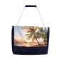 Пляжна сумка з яскравим заходом XYZ