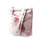 Молодёжная сумка с принтом розовые цветы XYZ