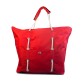 Объемная красная пляжная сумка XYZ