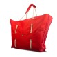 Объемная красная пляжная сумка XYZ