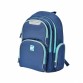 Рюкзак школьный однотонный синий Yes!