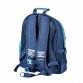 Рюкзак школьный однотонный синий Yes!