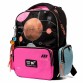 Чорно-рожевий шкільний рюкзак Andre Tan Space Yes!