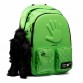 Городской молодёжный рюкзак зелёного цвета Andre Tan Hand green Yes!