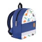 Дитячий синій рюкзак з динозаврами Zo-Zoo
