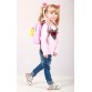 Рюкзак для девочек розовый с принтом Принцесса Zo-Zoo