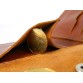 Невеликий гаманець коньячного кольору Svitlana Zubko