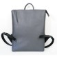 Рюкзак с фактурной кожи Bilancia серого цвета Svitlana Zubko